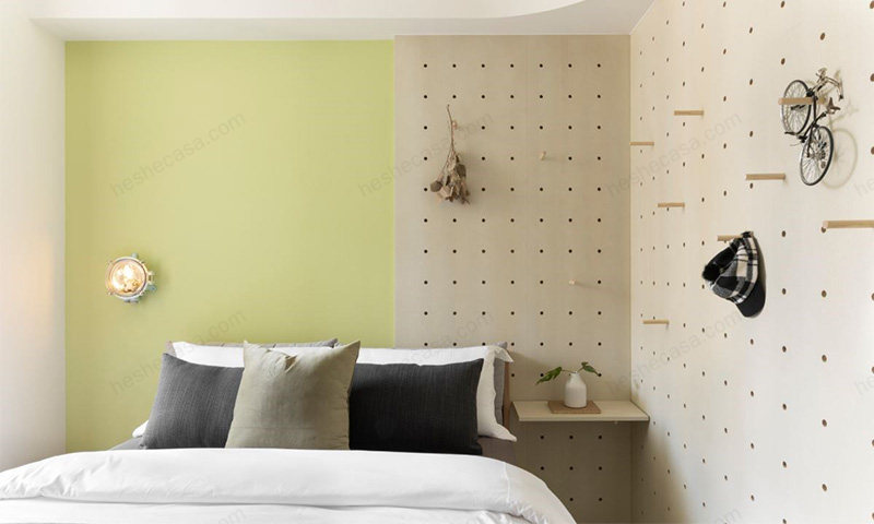7种卧室床头背景墙效果图案例