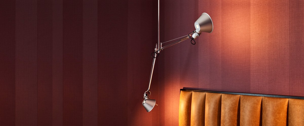 Tolomeo Due Bracci Suspension吊灯