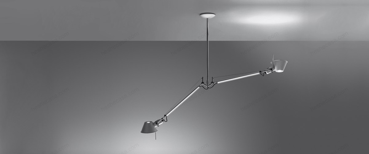 Tolomeo Due Bracci Suspension吊灯