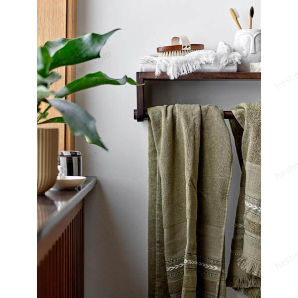 Lovina Towel, Green, Cotton 毛巾