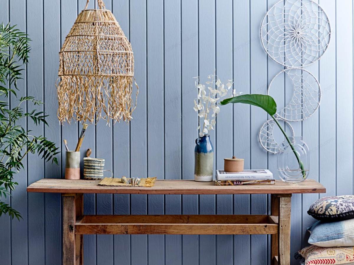 Bao Console Table, Nature, Reclaimed Wood玄关