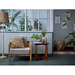 Felucca Lounge Chair, Green, Teak扶手椅