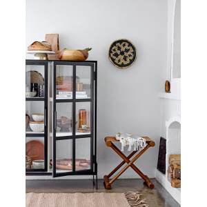 Opal Cabinet, Black, Oak边柜