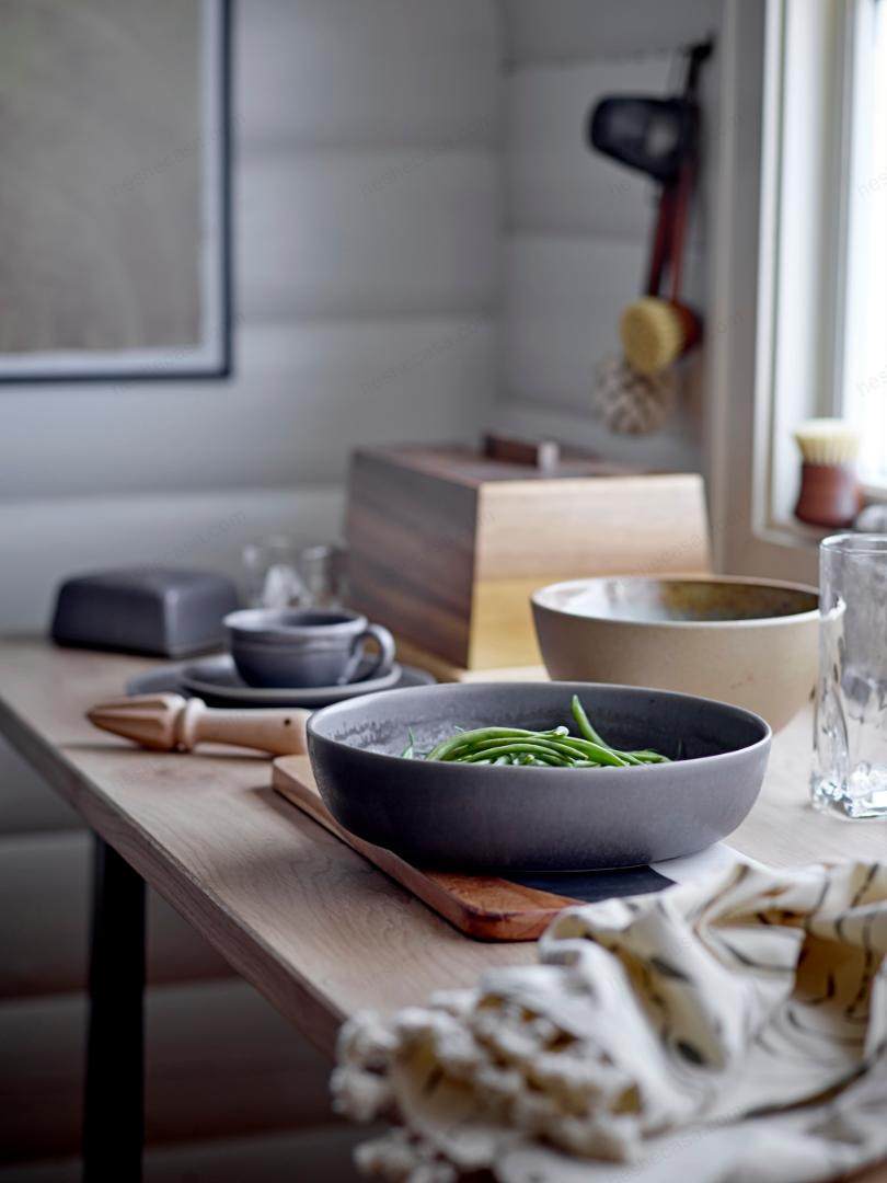 Basil Bread Bin, Brown, Acacia 面包盒