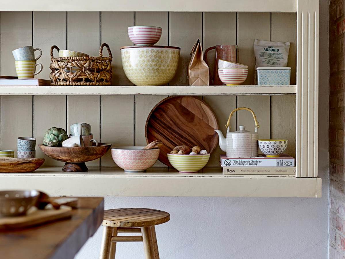 Patrizia Bowl, Yellow, Stoneware 碗