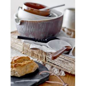 Toula Bowl, Brown, Stoneware 碗