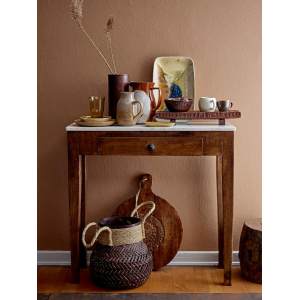 Willow Jug, Brown, Stoneware 水壶