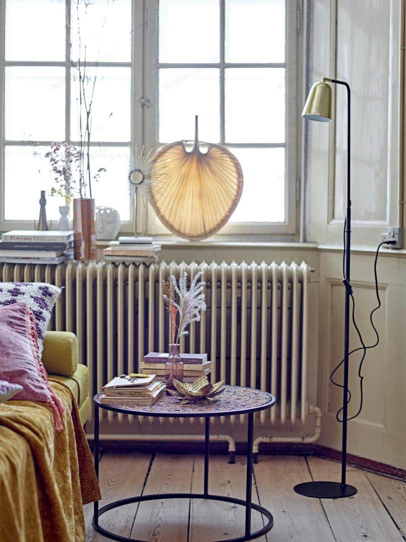 Vanessa Floor Lamp, Black, Metal落地灯