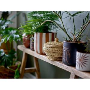 Idris Deco Flowerpot, White, Terracotta花瓶