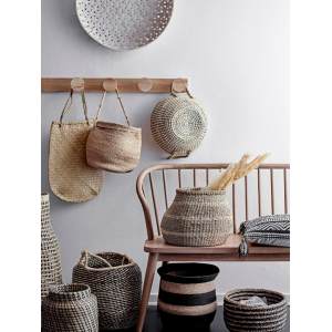 Marialucia Basket, Nature, Seagrass 收纳篮