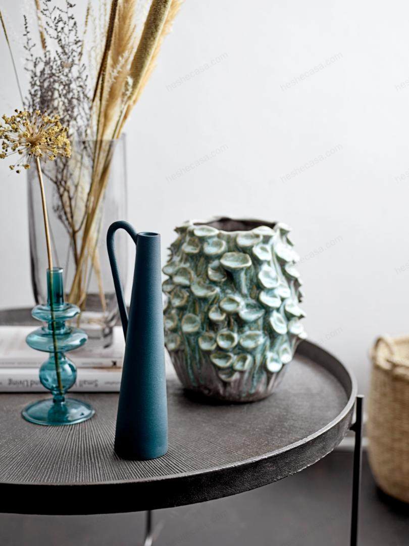 Rigo Vase, Green, Stoneware花瓶
