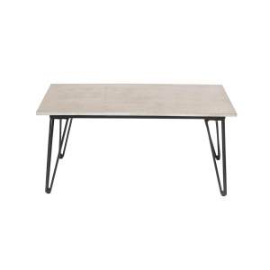 Mundo Coffee Table, Grey, Concrete茶几/边几