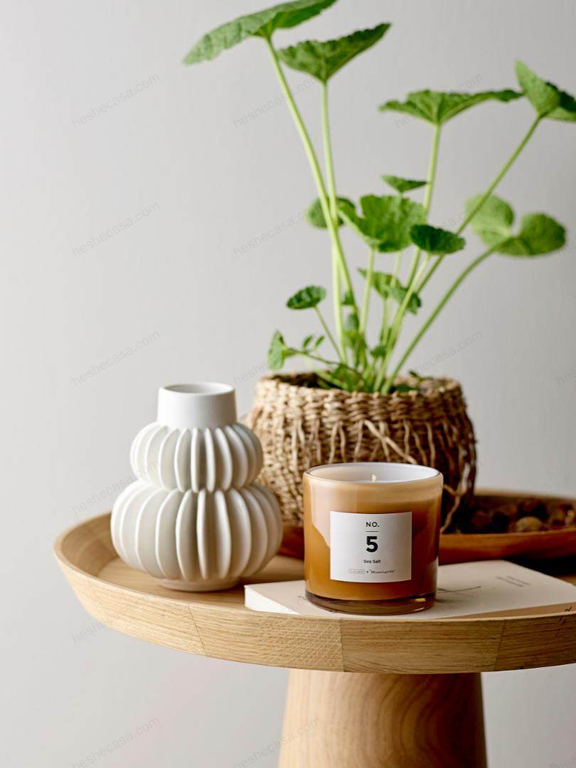 No. 5 - Sea Salt Scented Candle, Natural Wax香薰/蜡烛/烛台