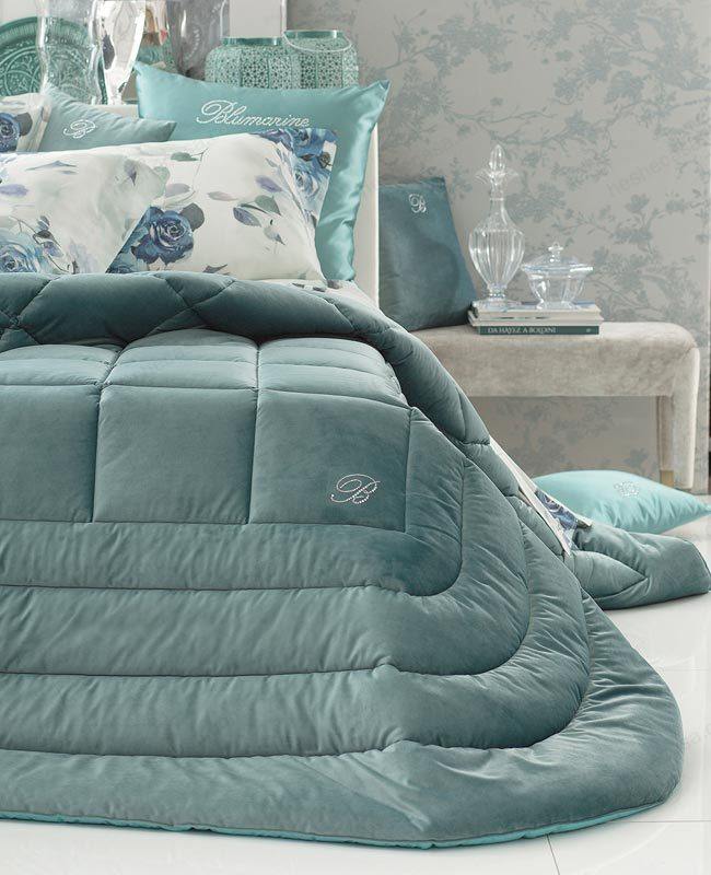 Comforter Blu Velvet For Double Bed 被子