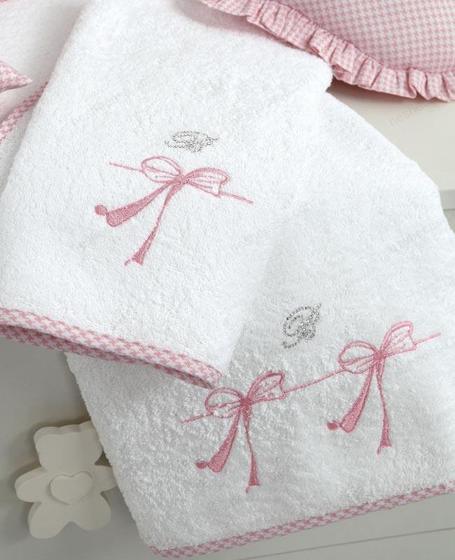 Towel Set Cicogna 2 Pcs 毛巾/浴巾