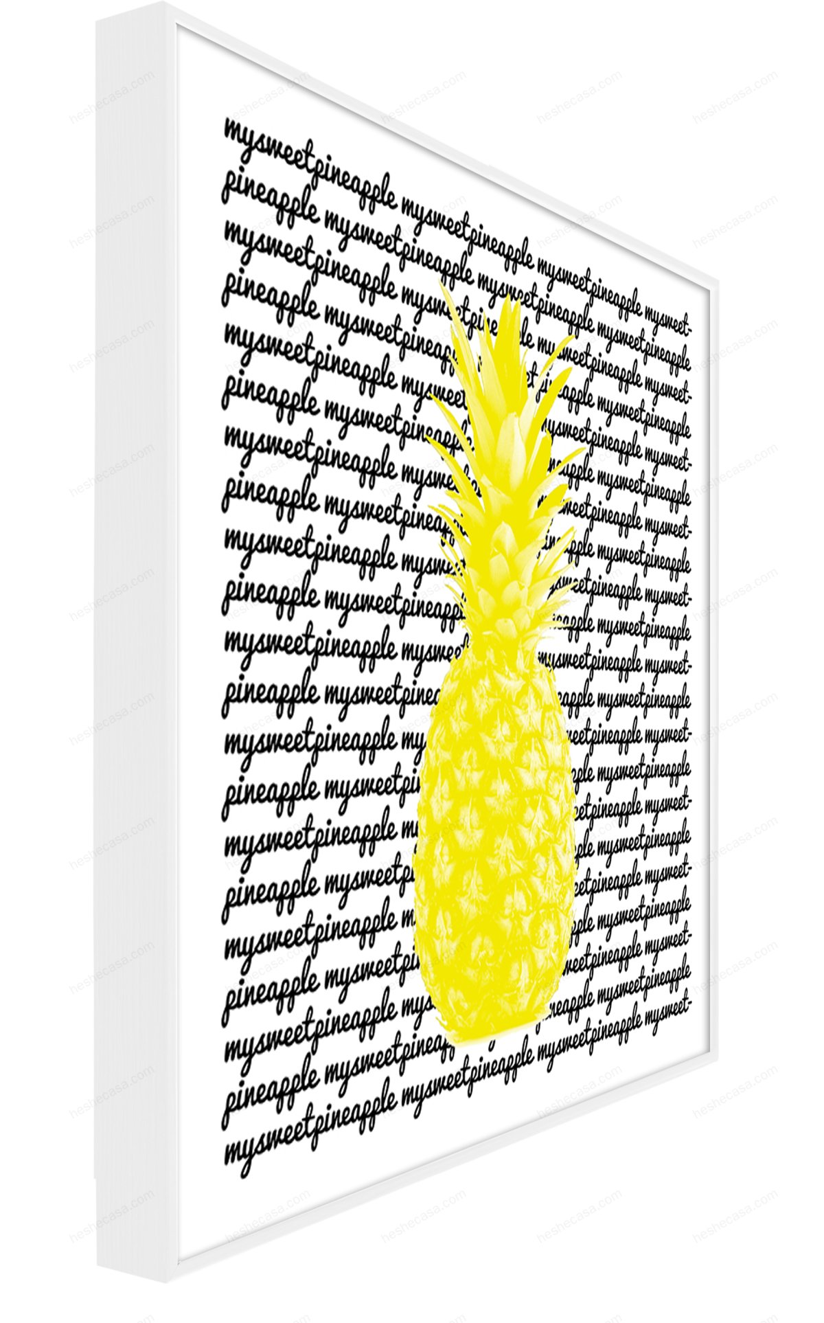 Ha Pineapple Yellow装饰画