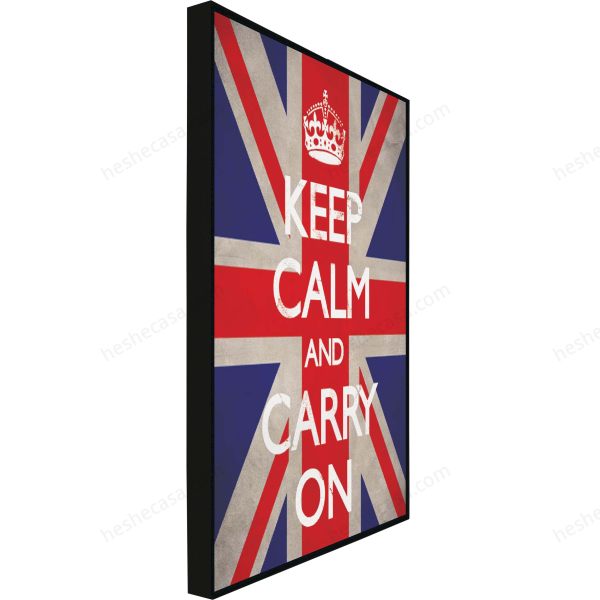 Keep Calm Carry On Uk装饰画