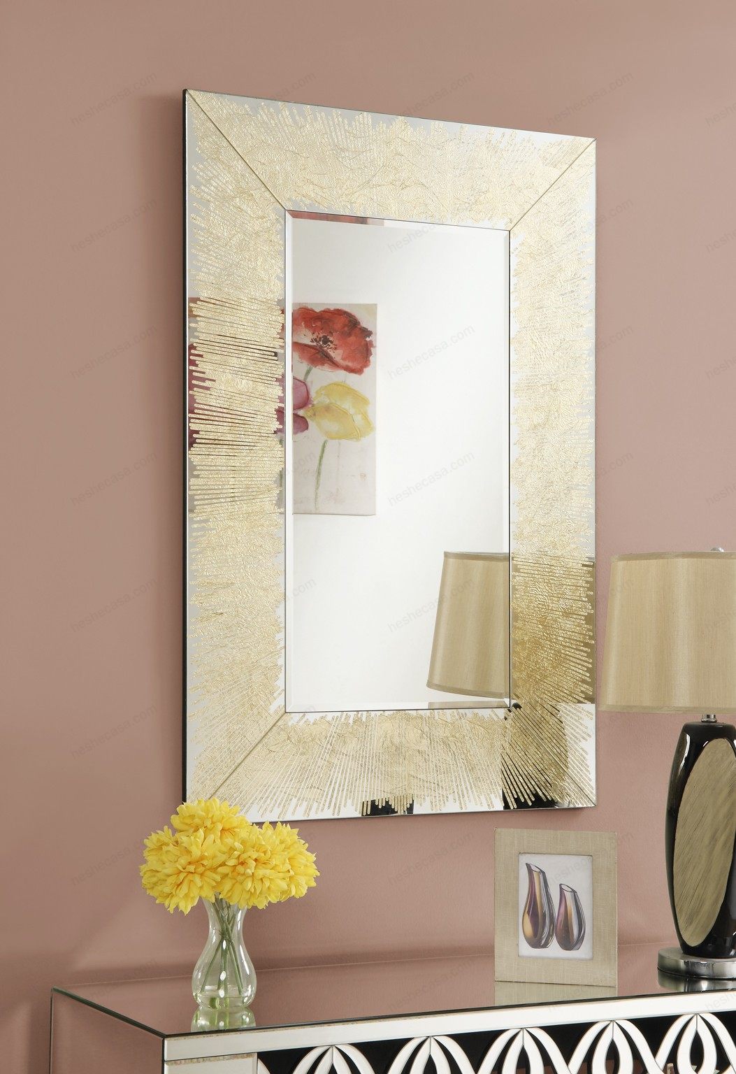 Miroir Deco Or 80X120 Cm镜子