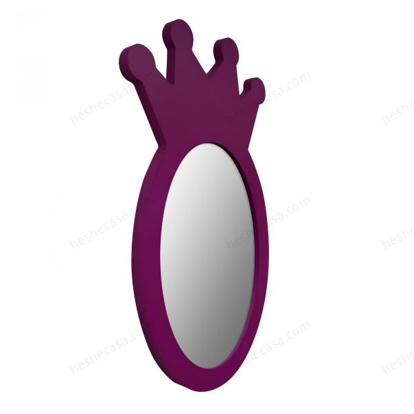 Miroir Mdf Couronne Violet 30X18镜子