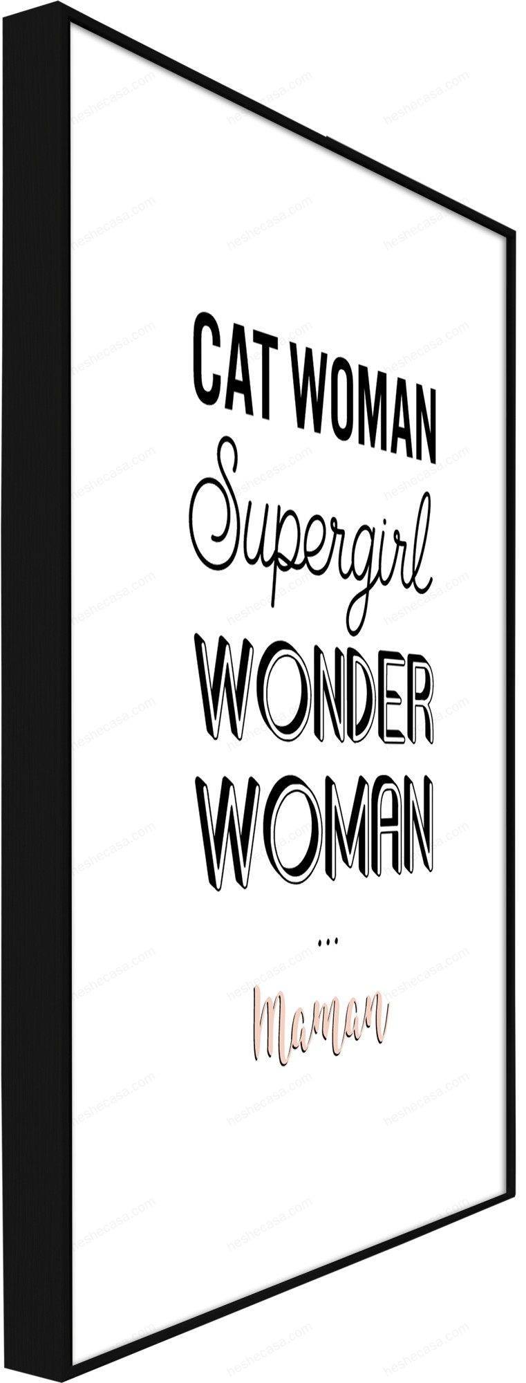Tableau Wording Wonder Woman装饰画