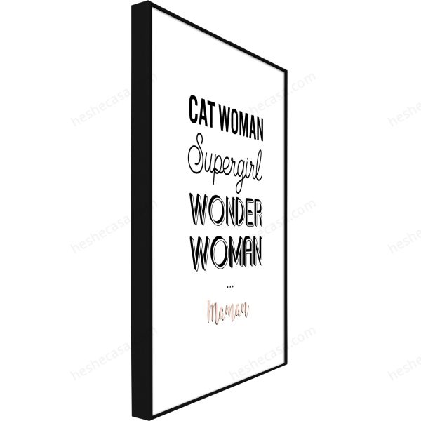 Tableau Wording Wonder Woman装饰画
