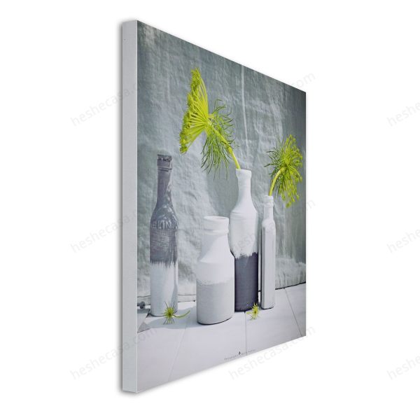 Toile Imp Nature Pastel Pot 50X50装饰画