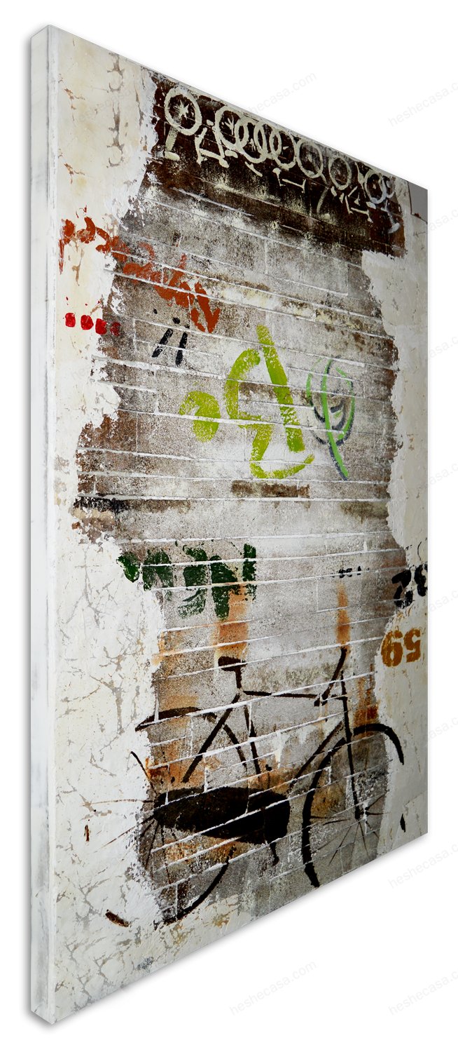 Toile Indus Bike 80X120 Cm装饰画