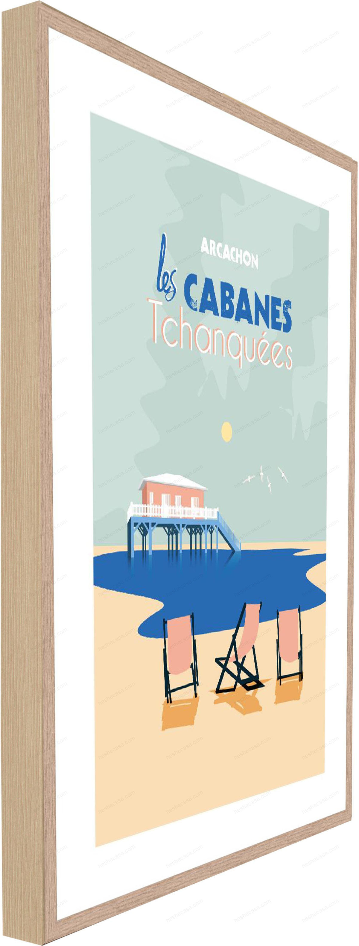 Tableau Cabanes Tchanquees装饰画