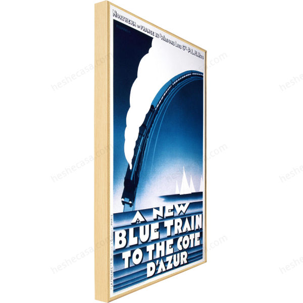 Tableau Plm Blue Train装饰画