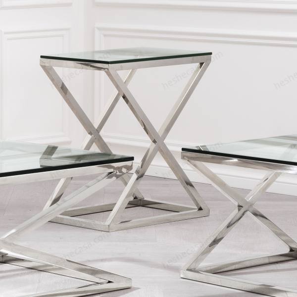 Side Table Criss Cross High茶几/边几