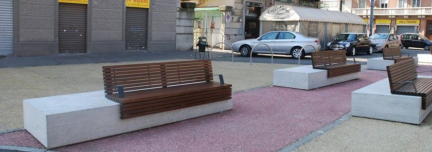 Torino 户外长凳/长椅