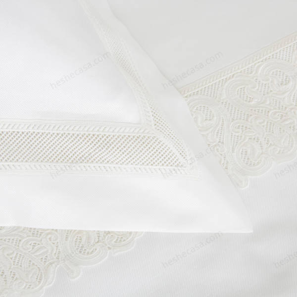 Ornate Medallion Lace Boudoir Sham 靠垫套