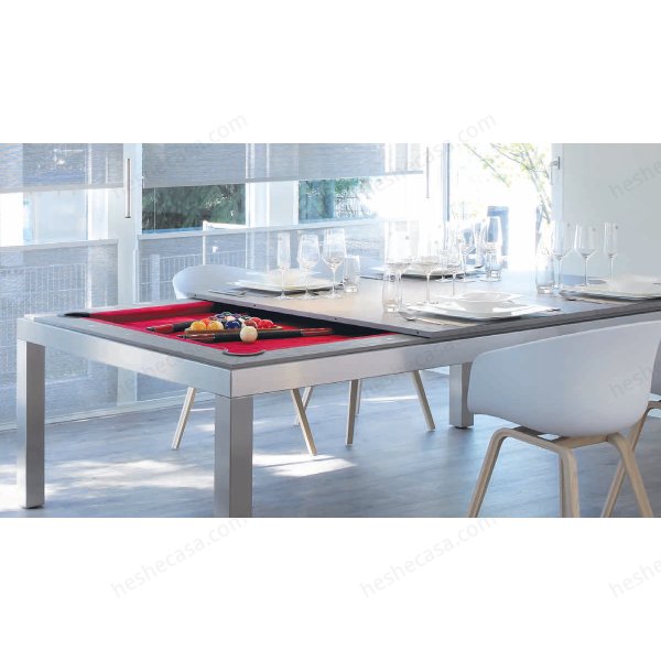 Brushed Stainless Steel Table 台球桌