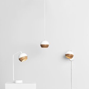 Ray Pendant Lamp  M White吊灯