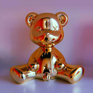 Teddy Boy Lamp Metal Finish台灯