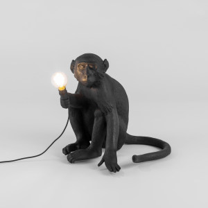 The Monkey Lamp Black Sitting 落地灯户外灯