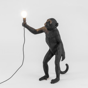 The Monkey Lamp Black Standing 落地灯户外灯