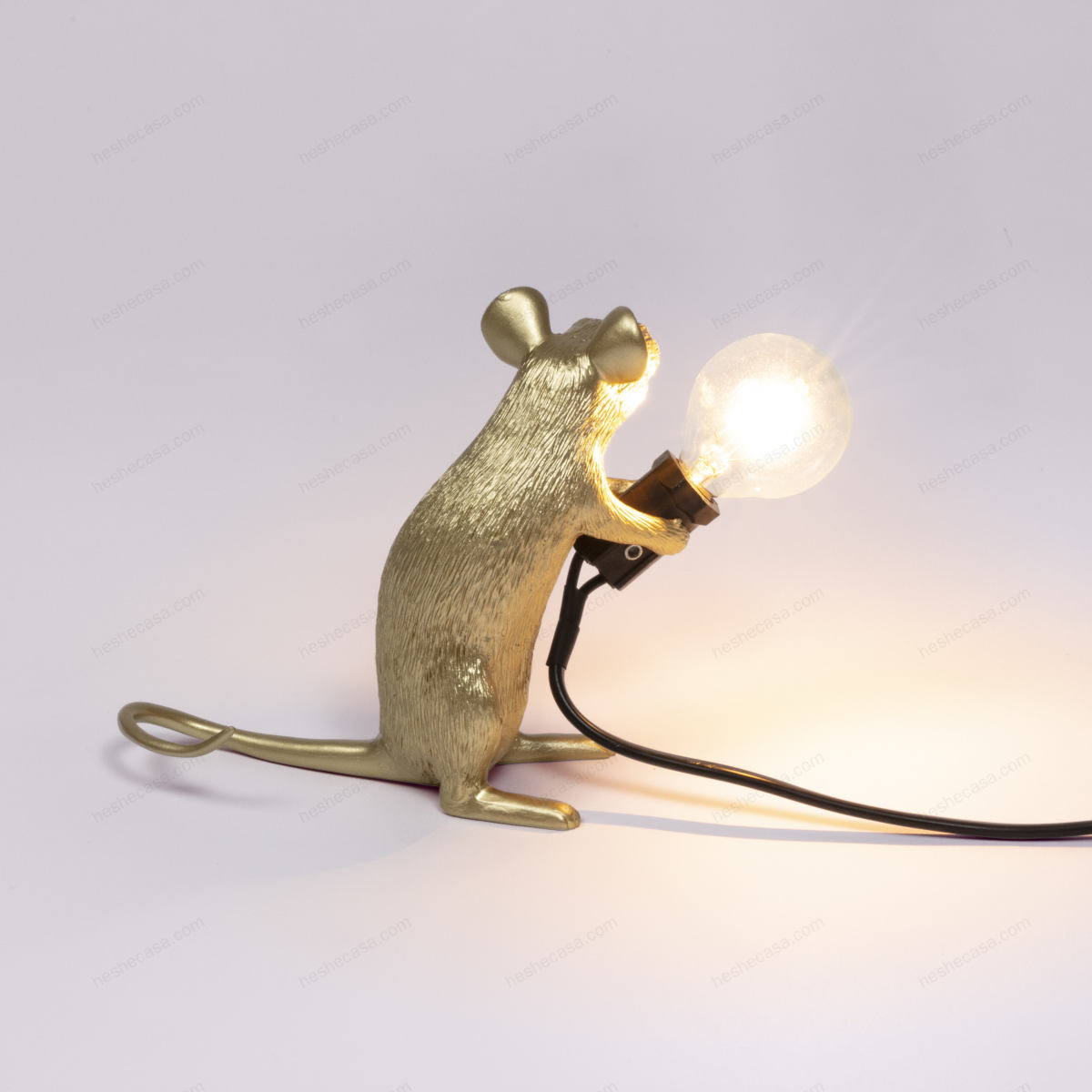 Mouse Lamp Gold - Mac台灯