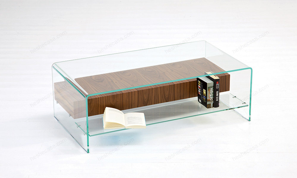 Bridge With Drawer And Shelf茶几/边几