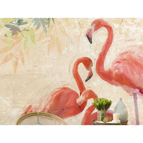 Flamingos Party壁纸