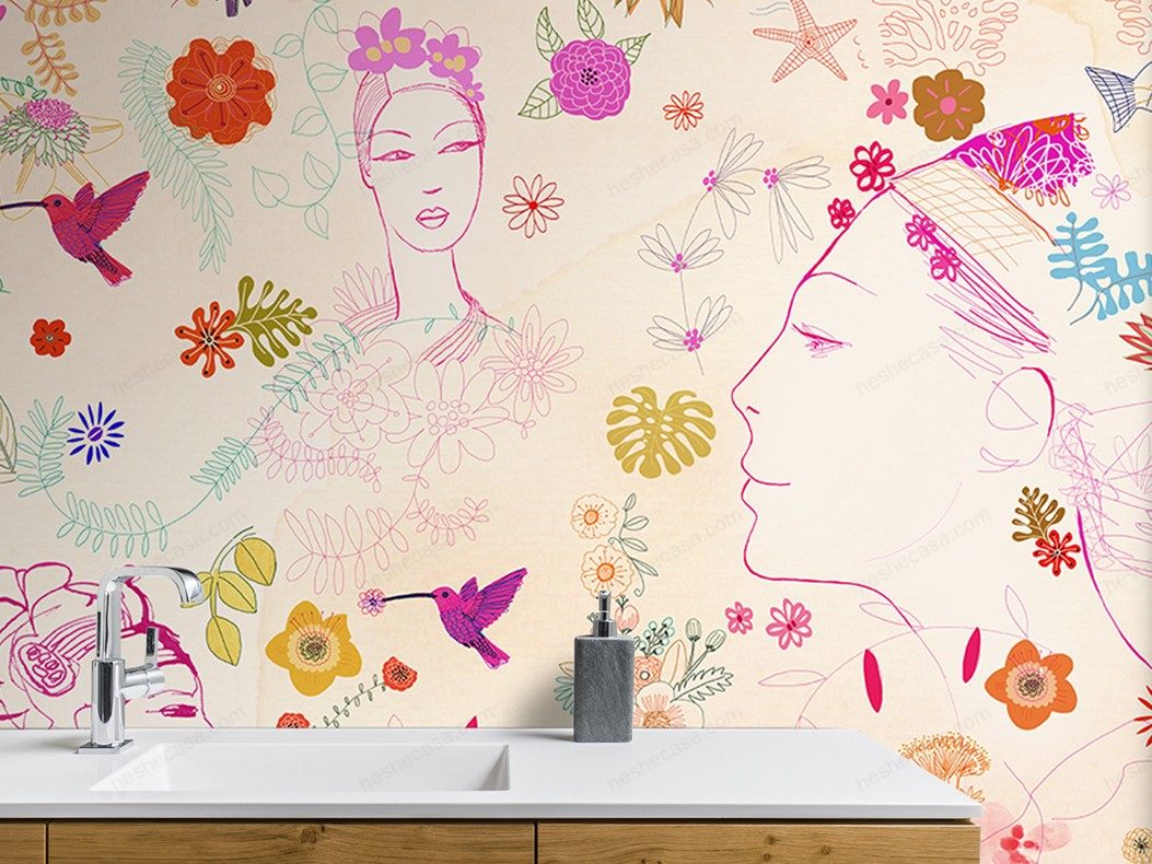 Watercolor Nature Decor And Fashionstyle壁纸