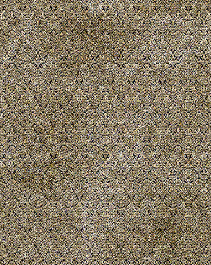 Broadway Grey Antique Gold Wallpaper壁纸