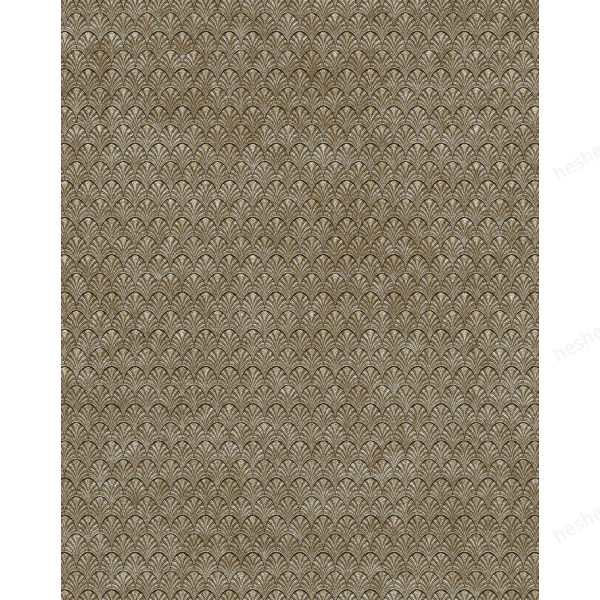 Broadway Grey Antique Gold Wallpaper壁纸