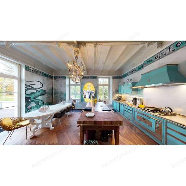 Pastel Turquoise厨房岛台