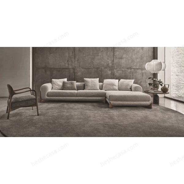 Softbay Chaise Longue + End-unit沙发