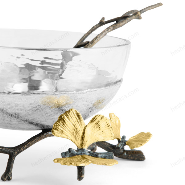 Butterfly Ginkgo Glass 碗
