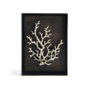 Ocean Coral Shadow Box Antique Nickel装饰画