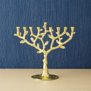 Tree Of Life Menorah Gold香薰/蜡烛/烛台