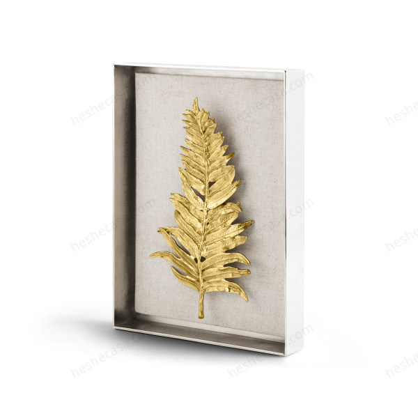 Fern Fabric Shadow Box装饰画