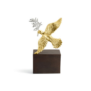 Dove Of Peace Sculptural Urn摆件